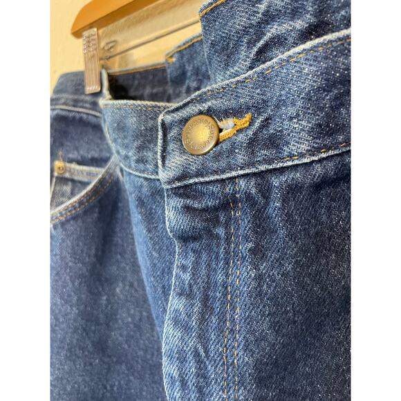 Wrangler Medium Wash Western Wear 100% Cotton Men’s Jeans Size 38x28 - Picture 4 of 12